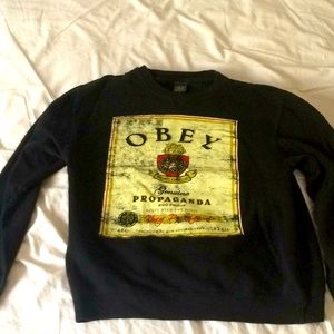 Obey Propaganda Crewneck Sweatshirt Size Medium